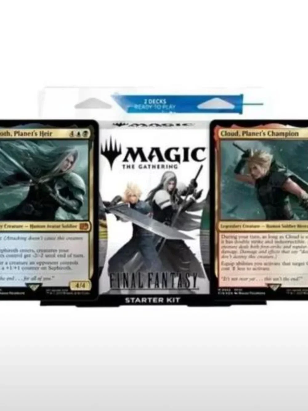 NWT - Magic: The Gathering Final Fantasy Starter Kit 2 Decks - FF7